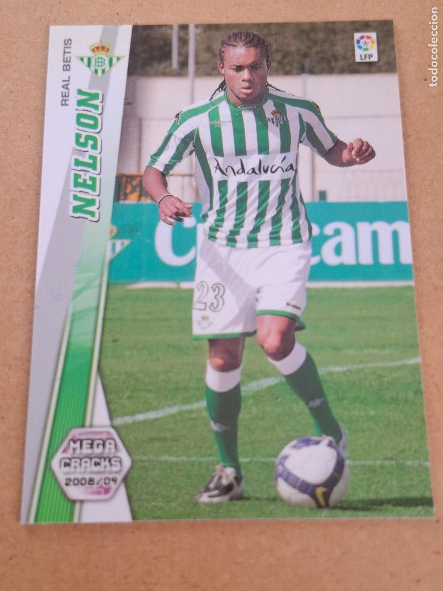 Cromos de f&uacute;tbol: MEGACRACKS 2008 2009 08 09 - PANINI - 479 NELSON - REAL BETIS