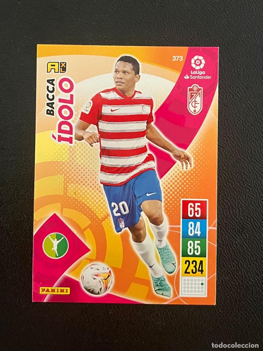 Cromos de f&uacute;tbol: 373 BACCA GRANADA CF &Iacute;DOLO ADRENALYN 2021 2022 PANINI CROMO LA LIGA 21 22