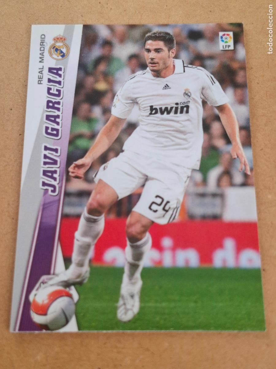 Cromos de f&uacute;tbol: MEGACRACKS 2008 2009 08 09 - PANINI - 480 JAVI GARC&Iacute;A - REAL MADRID