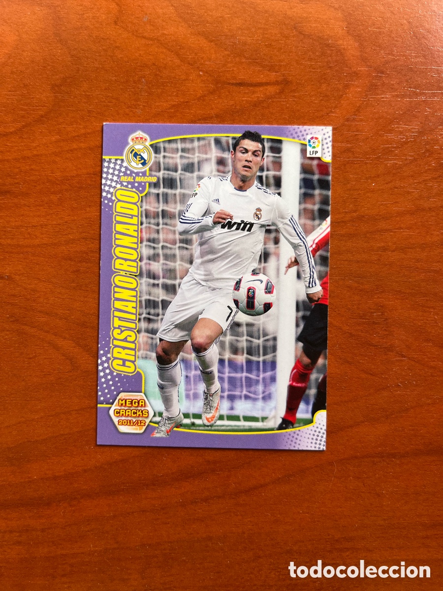 Cromos de f&uacute;tbol: CROMO CARD MEGACRACKS 2011 2012 11 12 PANINI CRISTIANO RONALDO 160 REAL MADRID MGK
