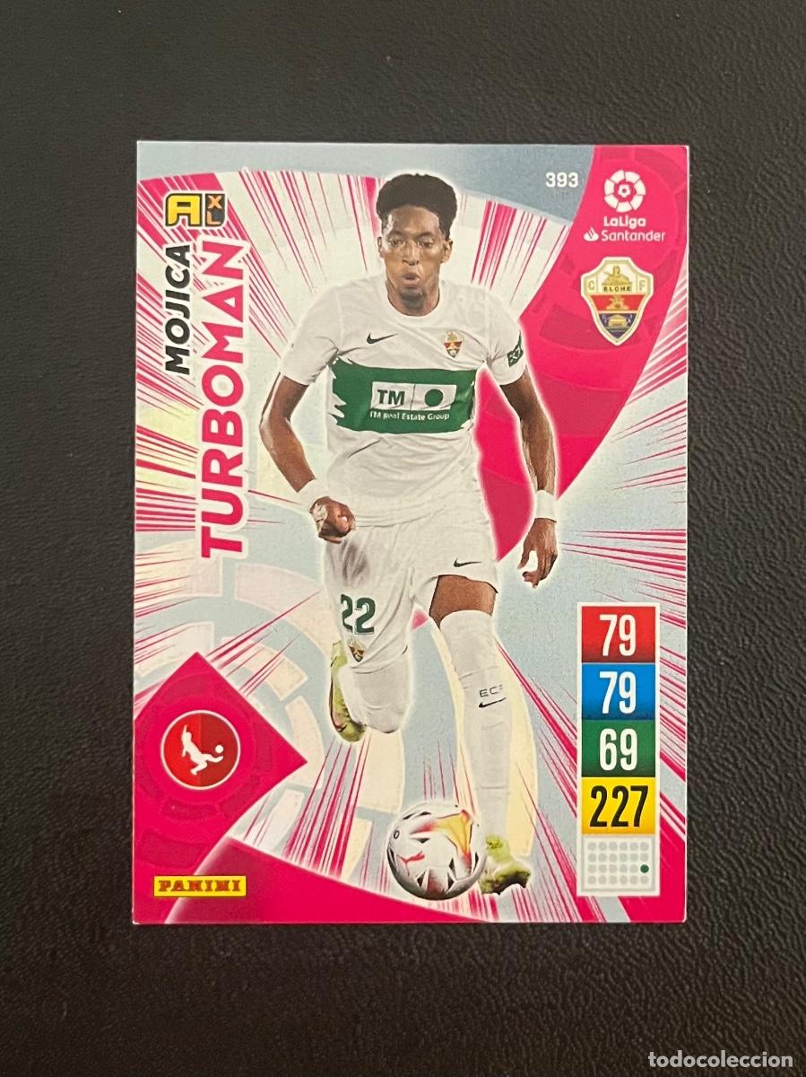 Cromos de f&uacute;tbol: 393 MOJICA ELCHE CF TURBOMAN ADRENALYN 2021 2022 PANINI CROMO LA LIGA 21 22