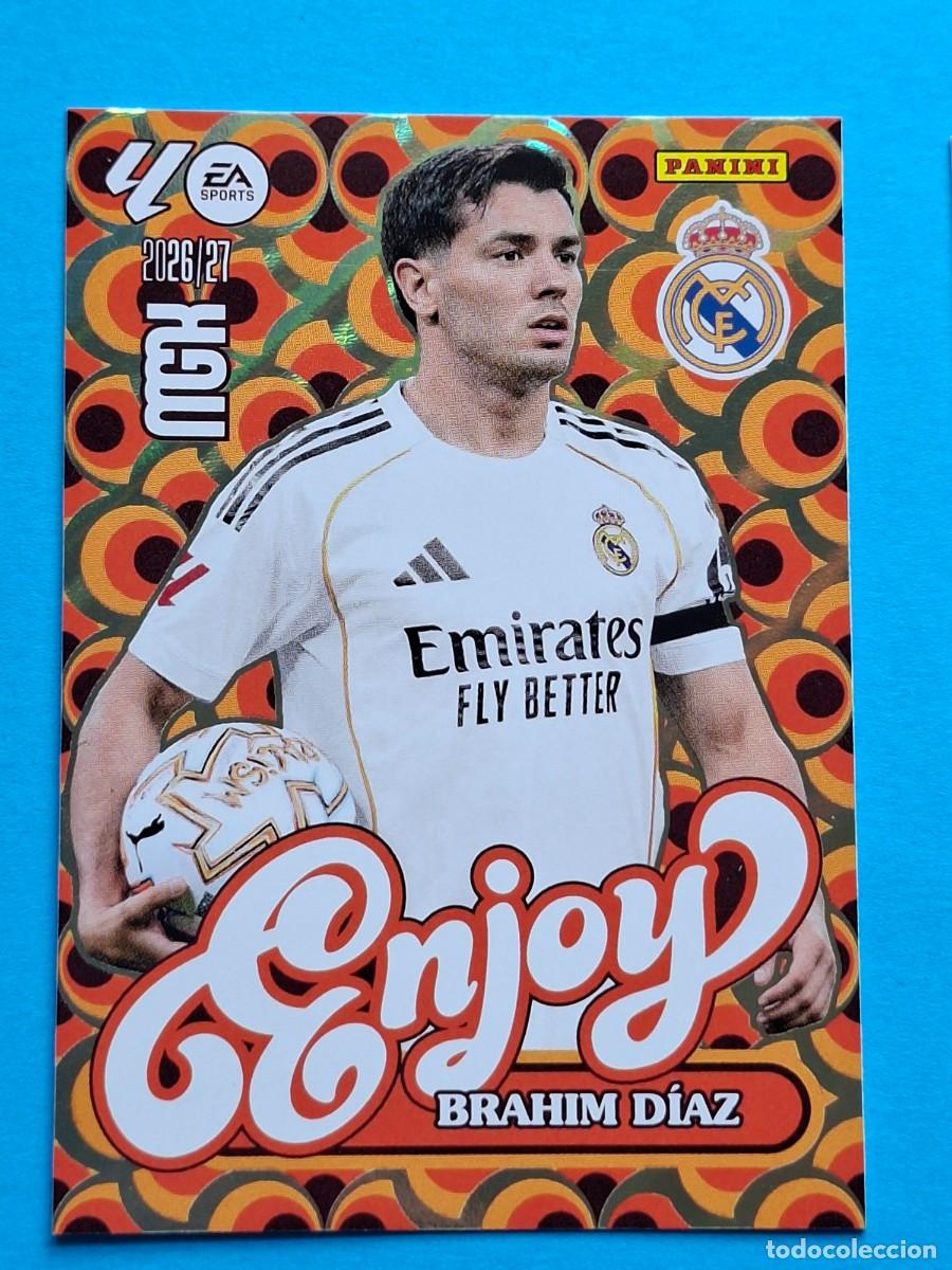 Cartes &agrave; collectionner de Football: Enjoy #380 BRAHIM D&Iacute;AZ (Real Madrid) - Panini MGK LaLiga 2026-27