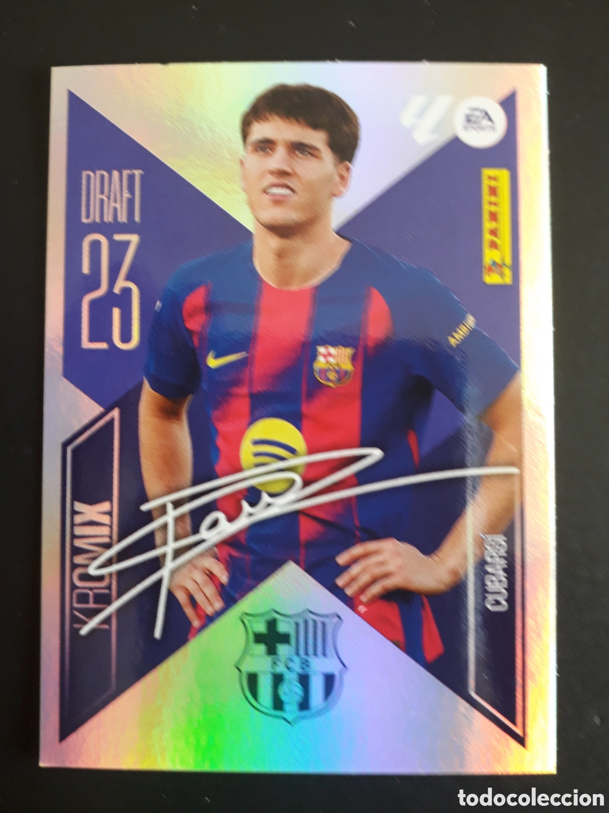 Cromos de f&uacute;tbol: CUBARS&Iacute;, FC BARCELONA DRAFT 23 KROMIX N&deg; K6 ED ESTE 2026 2027 26 27 SIN PEGAR PEDIDO M&Iacute;NIMO 3&euro;