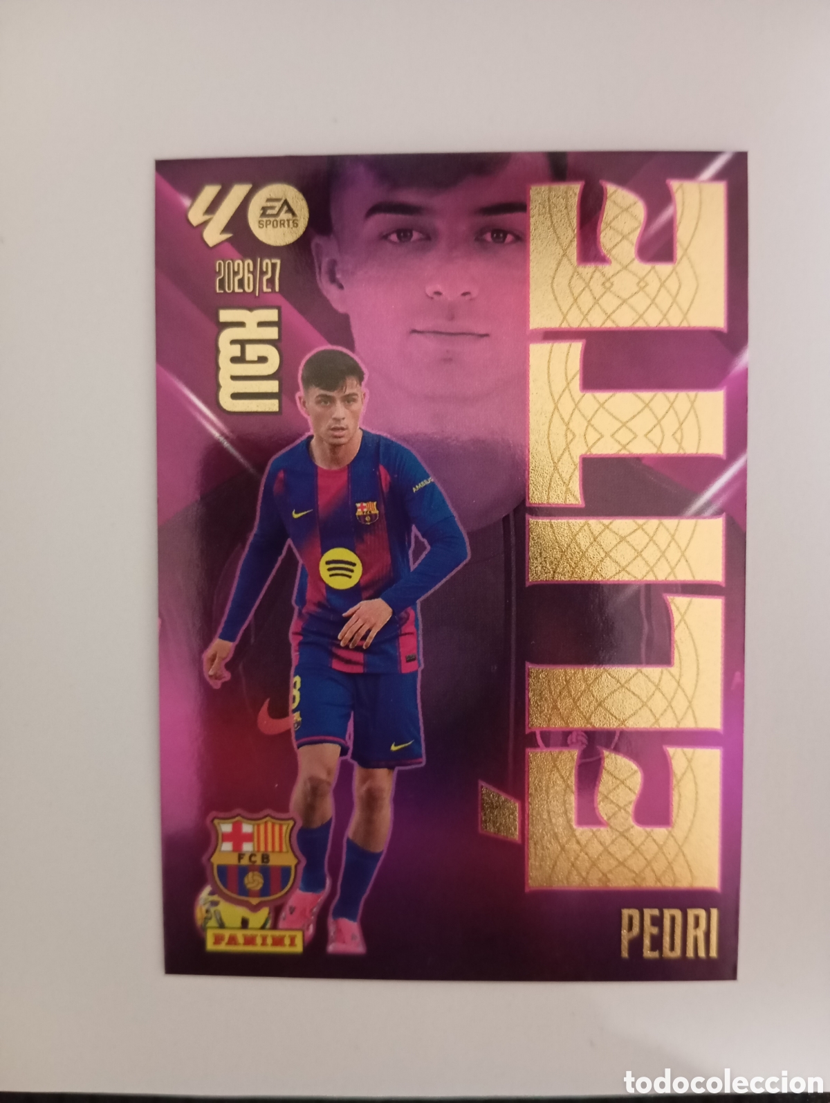 Figurine di Calcio: 15 PEDRI ELITE PANINI MEGACRACKS 26 27