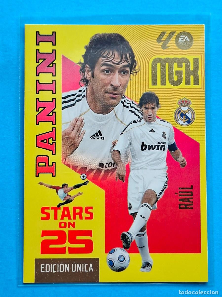 Cromos de f&uacute;tbol: STARS ON 25 Edici&oacute;n &Uacute;nica Legend #426 RA&Uacute;L (Real Madrid) - Panini MGK LaLiga 2026-27