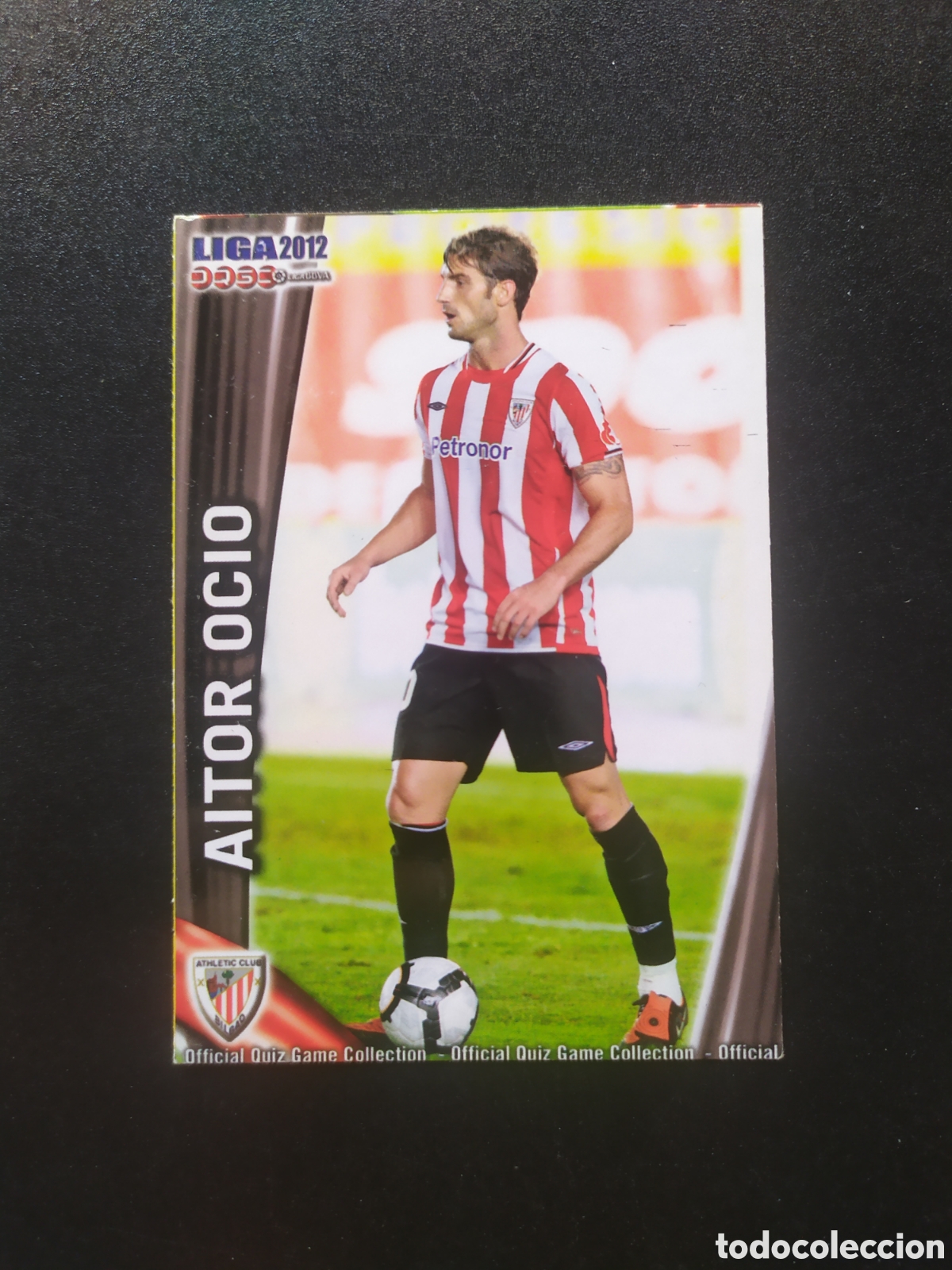 Cromos de f&uacute;tbol: Mundicromo fichas Liga 2011 2012 11 12 Aitor Ocio n&deg; 145 Athletic Bilbao