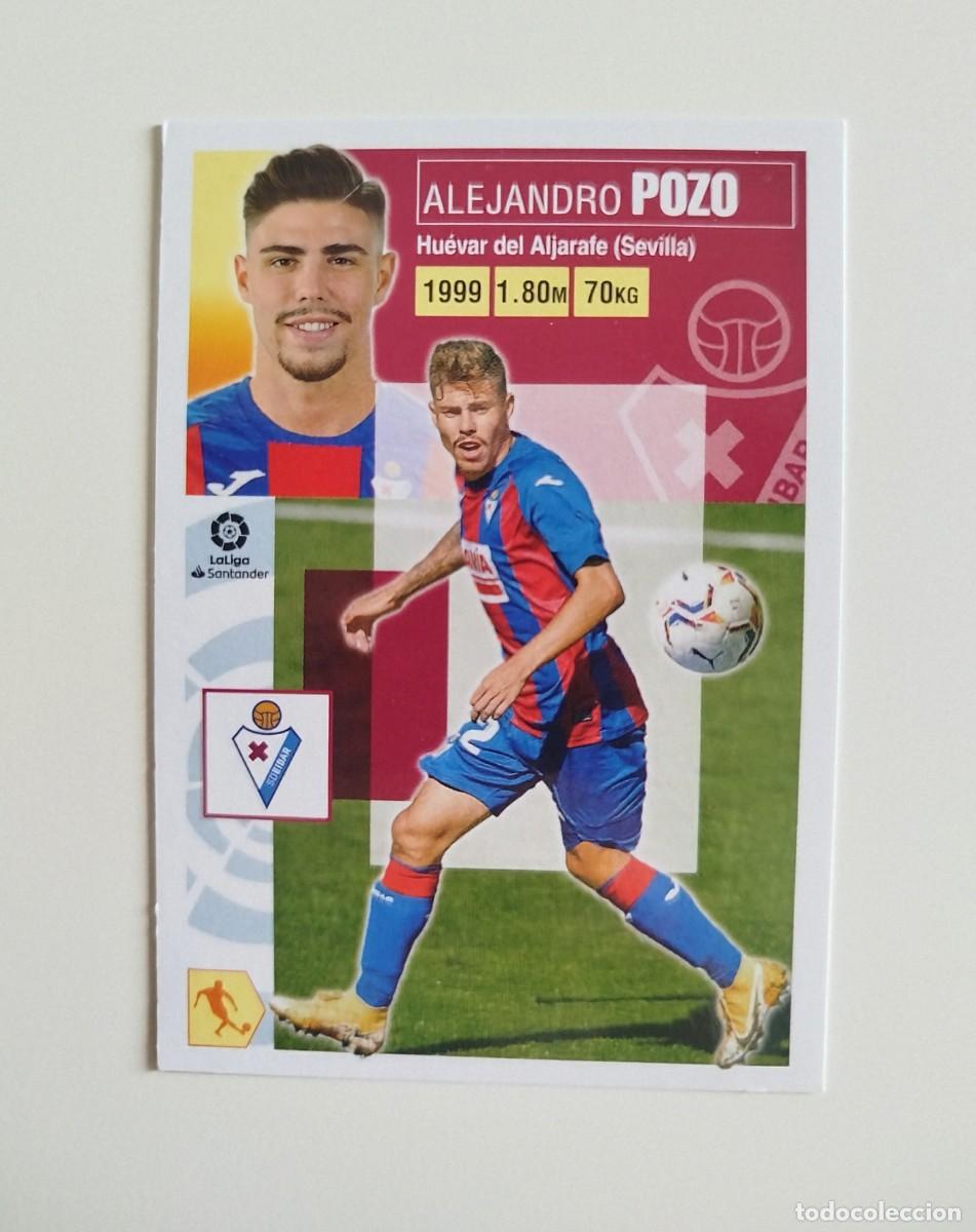 Cromos de f&uacute;tbol: Pozo &Uacute;LTIMOS FICHAJES 43 SIN PEGAR SD Eibar Liga Ediciones Este 20 21 / 2020 2021