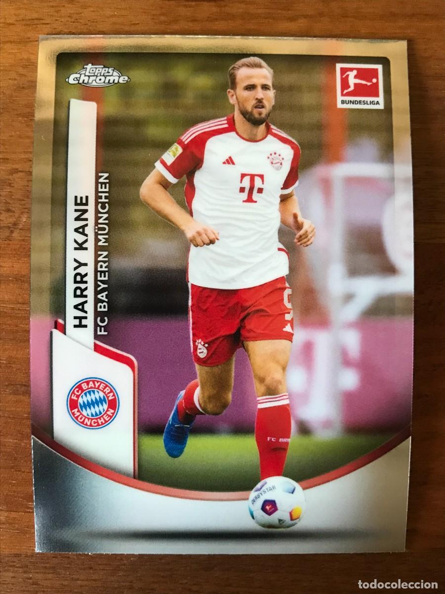 Cromos de f&uacute;tbol: HARRY KANE - FC BAYERN MUNICH - TOPPS CHROME BUNDESLIGA 2024 24