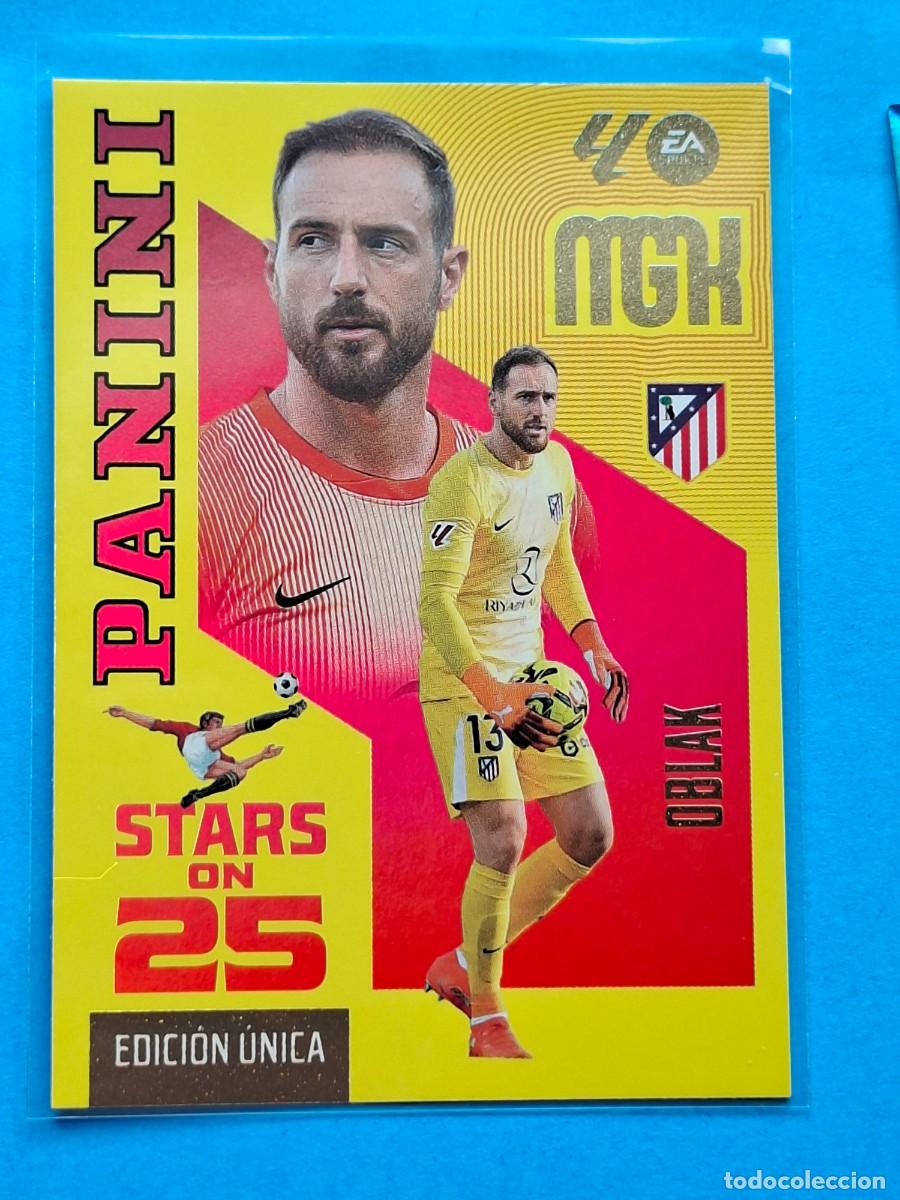 Cromos de f&uacute;tbol: STARS ON 25 Edici&oacute;n &Uacute;nica #447 OBLAK (Atl&eacute;tico Madrid) - Panini MGK LaLiga 2026-27
