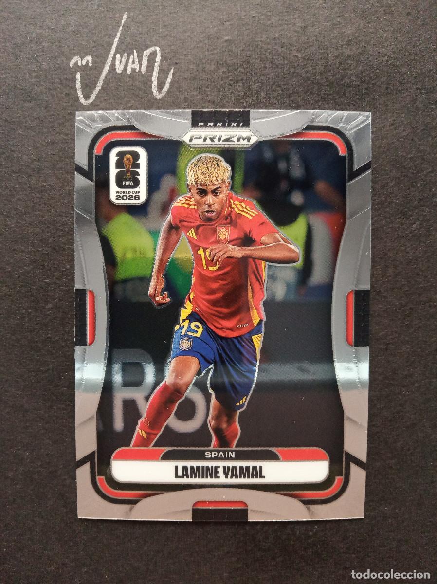 Cromos de f&uacute;tbol: N&ordm; 70 LAMINE YAMAL ESPA&Ntilde;A FC BARCELONA ⚽ PANINI &reg; PRIZM FIFA WORLD CUP 2026 MUNDIAL 25 26 NUEVO