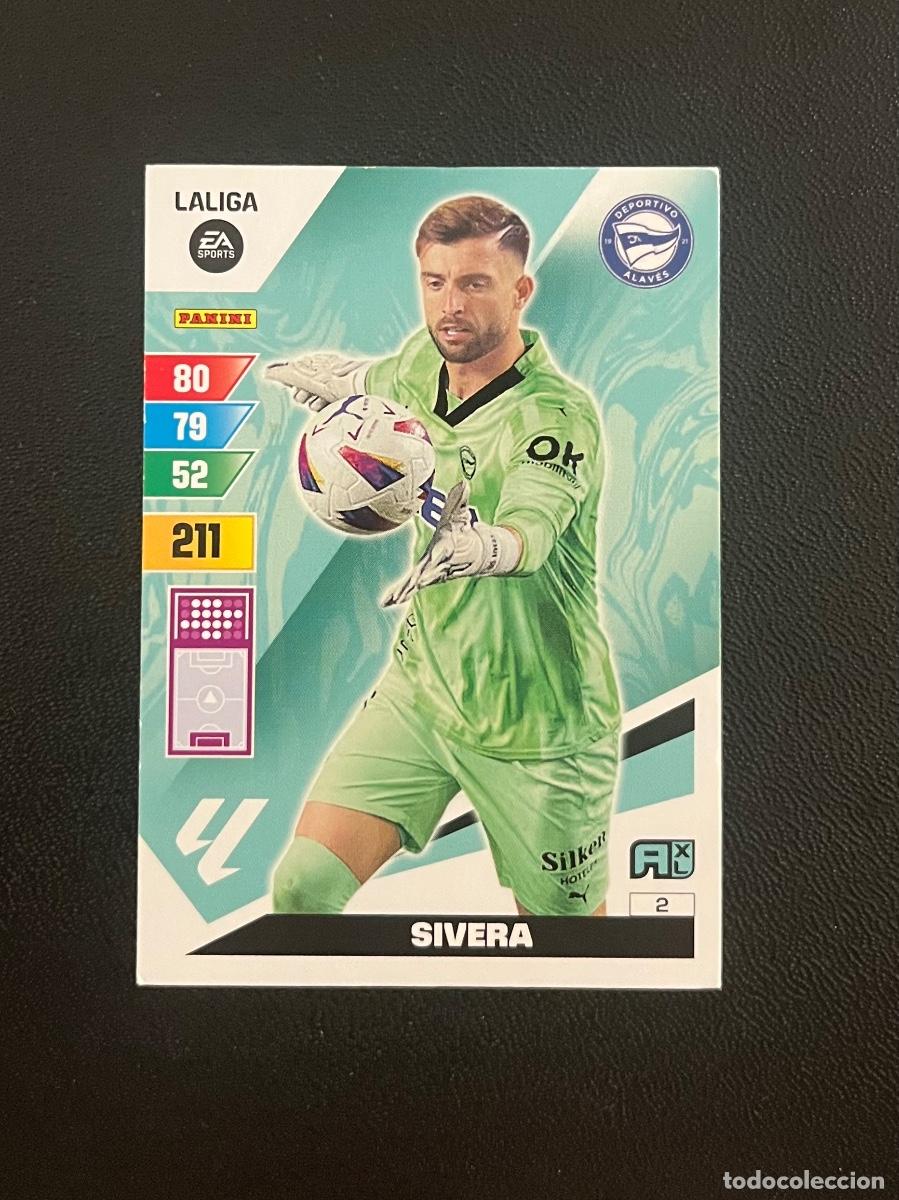 Cromos de f&uacute;tbol: 2 SIVERA DEPORTIVO ALAV&Eacute;S ADRENALYN 2023 2024 PANINI CROMO LA LIGA 23 24
