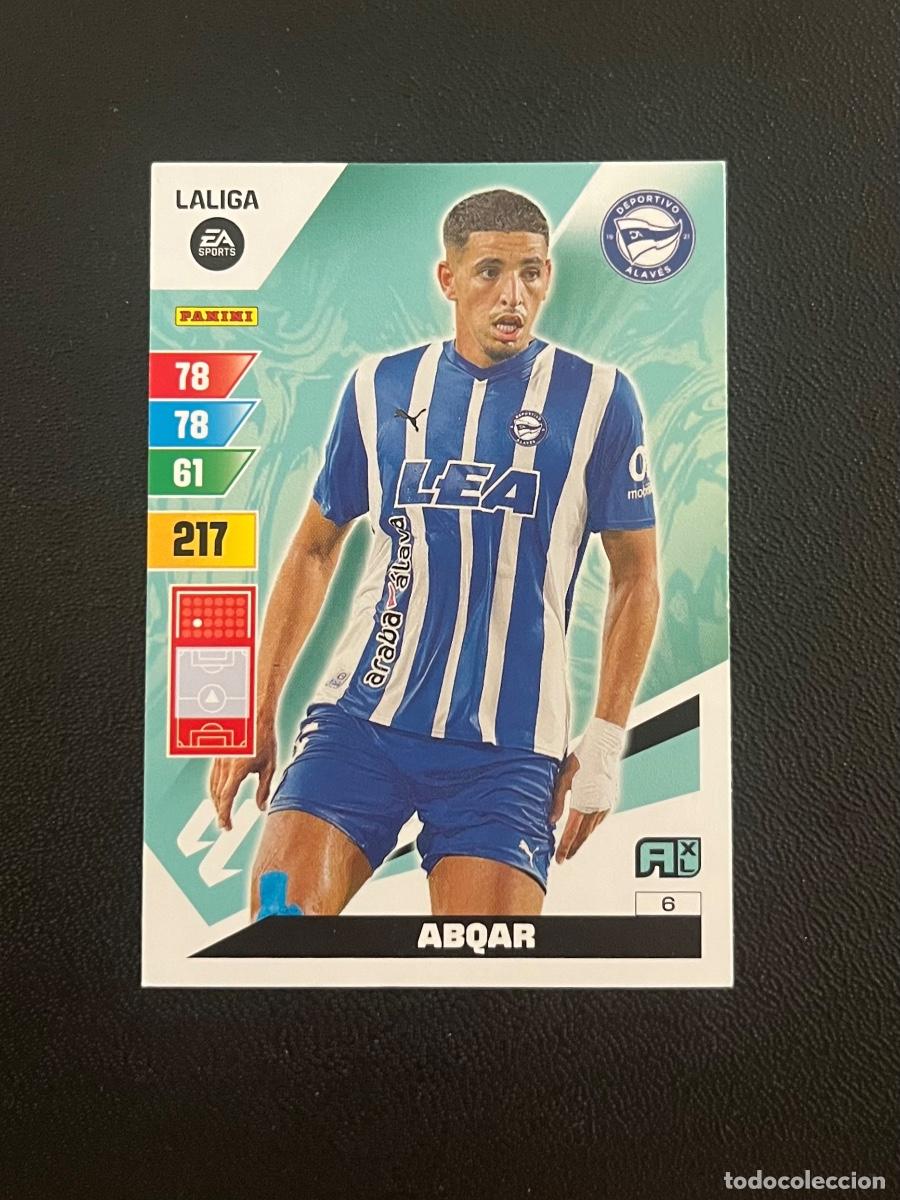 Cromos de f&uacute;tbol: 6 ABQAR DEPORTIVO ALAV&Eacute;S ADRENALYN 2023 2024 PANINI CROMO LA LIGA 23 24