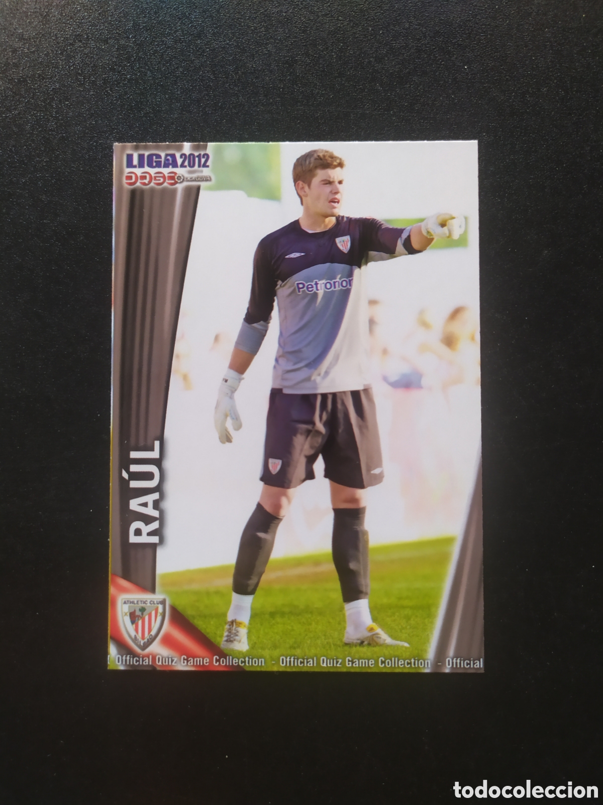 Cromos de Futebol: Mundicromo fichas Liga 2011 2012 11 12 Raul n&deg; 140 Athletic Bilbao