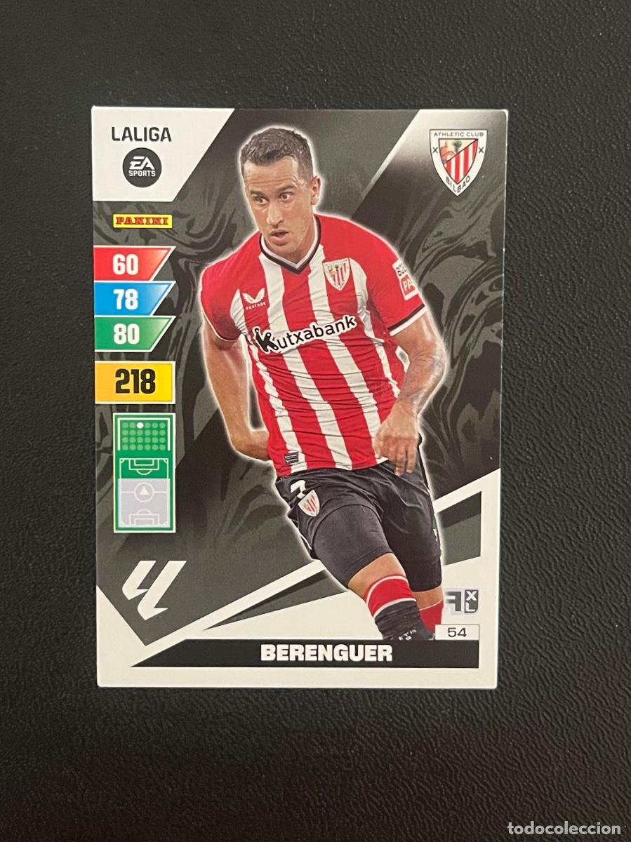 Cromos de Futebol: 54 BERENGUER ATHLETIC CLUB BILBAO ADRENALYN 2023 2024 PANINI CROMO LA LIGA 23 24