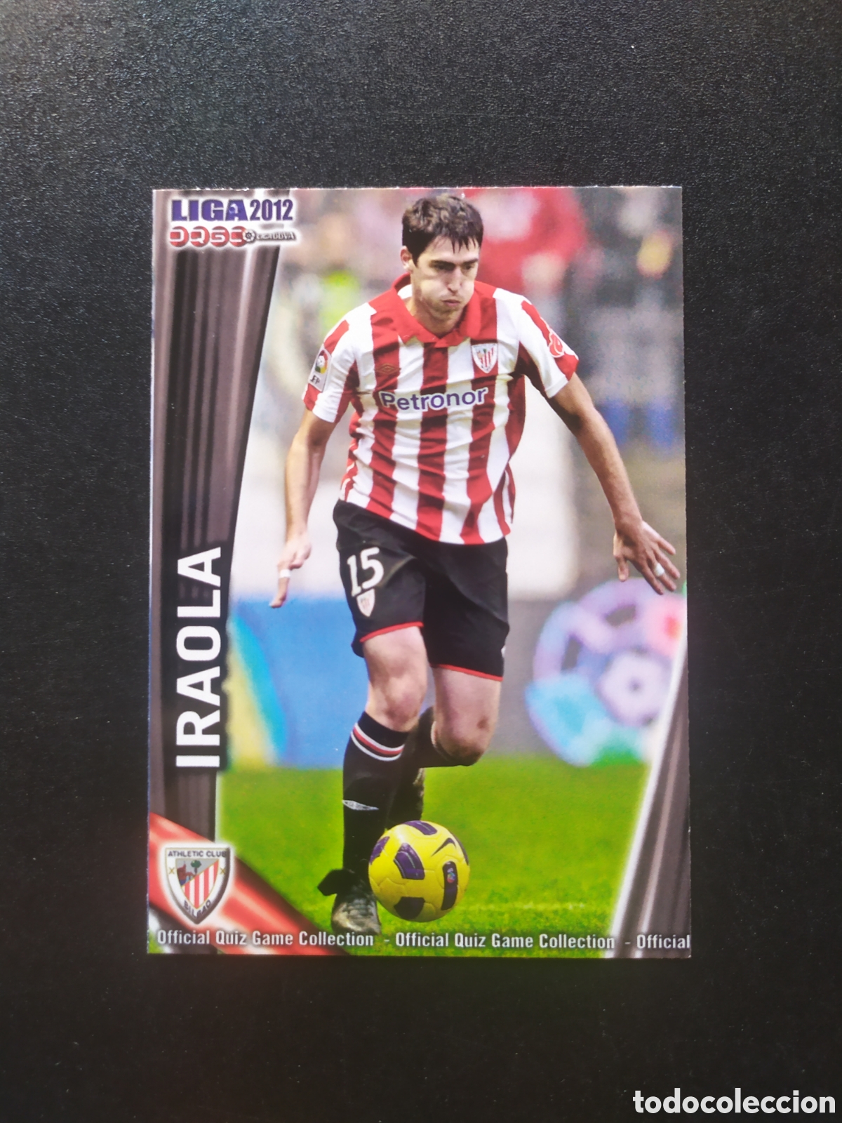 Cromos de Futebol: Mundicromo fichas Liga 2011 2012 11 12 Iraola n&deg; 141 Athletic Bilbao