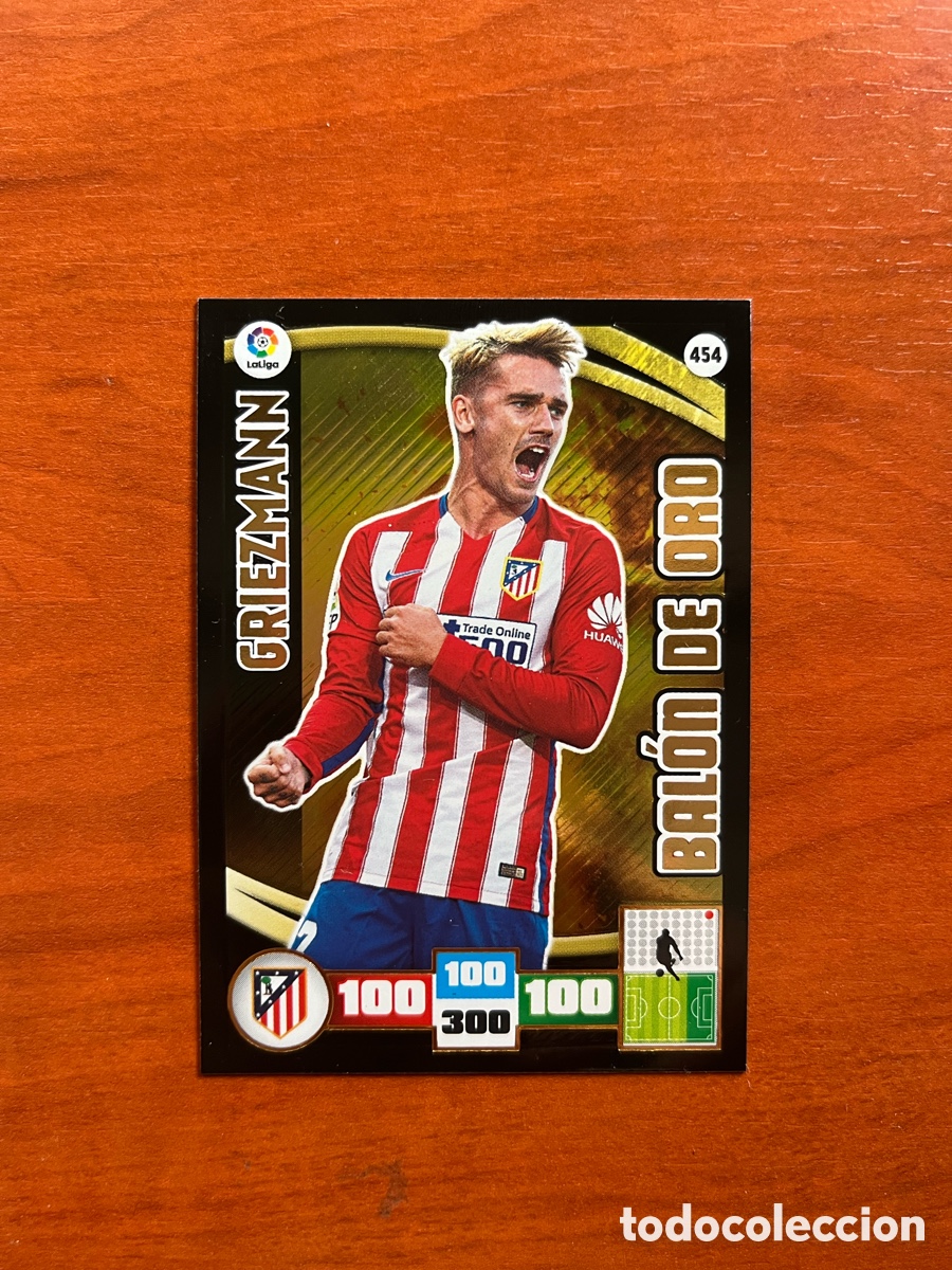 Cromos de Futebol: BALON DE ORO 454 GRIEZMANN AT. MADRID ADRENALYN XL 2015 2016 15 16 PANINI