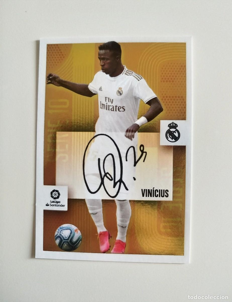 Cromos de Futebol: Vinicius 23 SERIE 10 SIN PEGAR NUNCA PEGADO Real Madrid Liga Ediciones Este 20 21 / 2020 2021