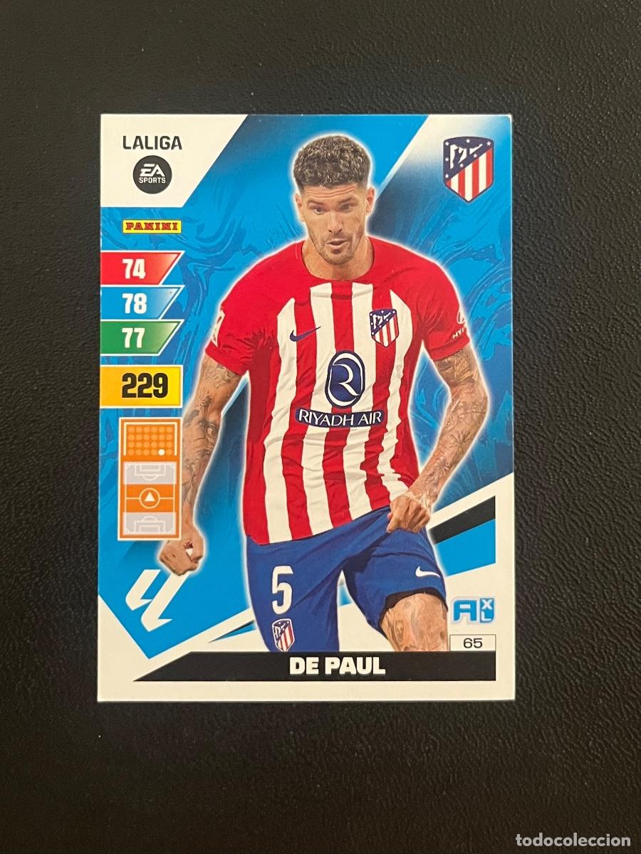Cromos de Futebol: 65 RODRIGO DE PAUL ATL&Eacute;TICO DE MADRID ADRENALYN 2023 2024 PANINI CROMO LA LIGA 23 24