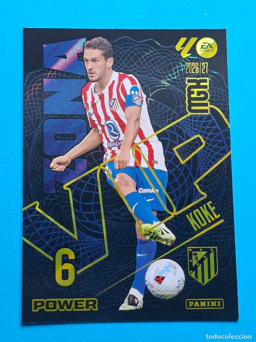 Fu&szlig;ball-Sticker: ZONA VIP Power #400P KOKE (Atl&eacute;tico Madrid) - Panini MGK LaLiga 2026-27