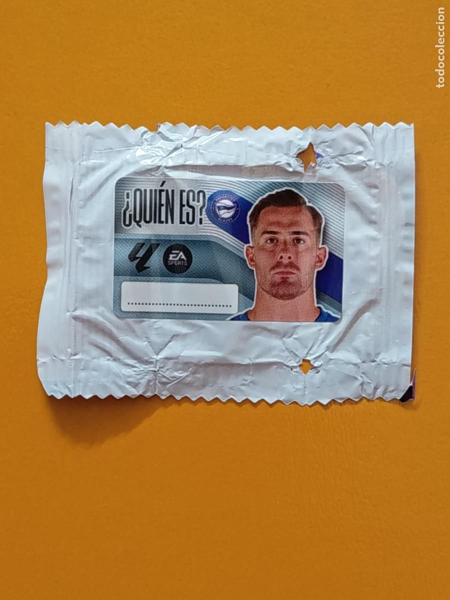 Fu&szlig;ball-Sticker: ALAV&Eacute;S. QUI&Eacute;N ES? CHICLE LIGA ESTE 2026-27