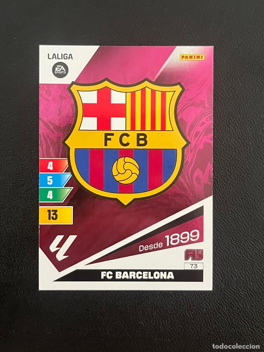 Cromos de f&uacute;tbol: 73 ESCUDO FC BARCELONA BAR&Ccedil;A ADRENALYN 2023 2024 PANINI CROMO LA LIGA 23 24