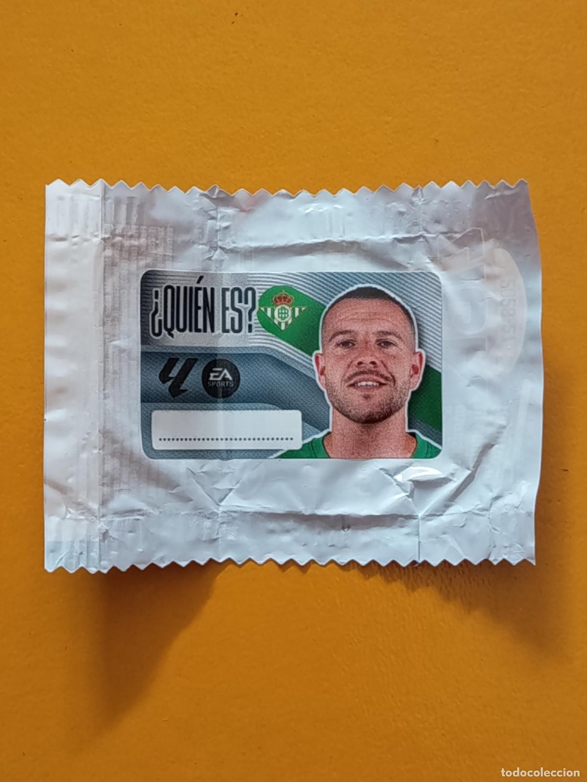 Cromos de f&uacute;tbol: REAL BETIS. QUI&Eacute;N ES? CHICLE LIGA ESTE 2026-27