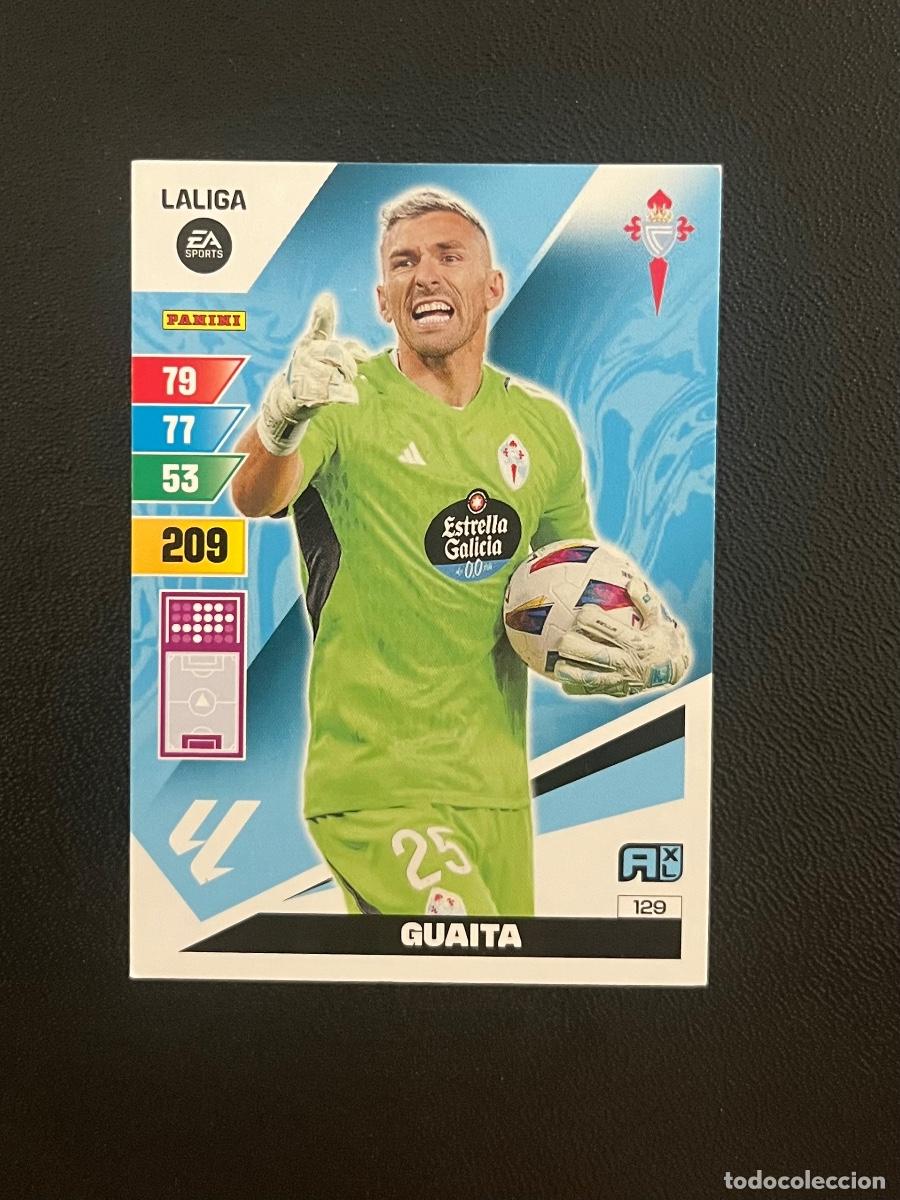 Cromos de f&uacute;tbol: 129 GUAITA RC CELTA DE VIGO ADRENALYN 2023 2024 PANINI CROMO LA LIGA 23 24