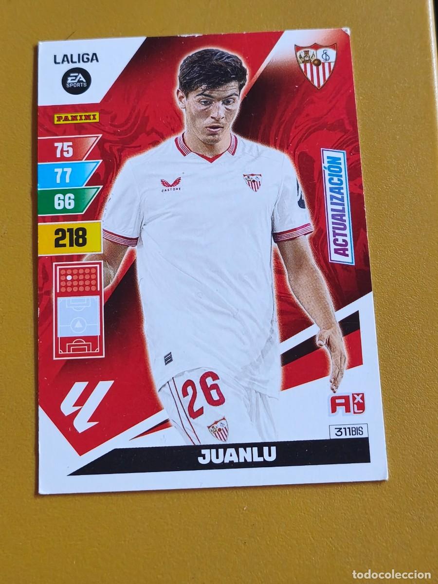 Cromos de f&uacute;tbol: juanlu, 2023 24 actualizacion