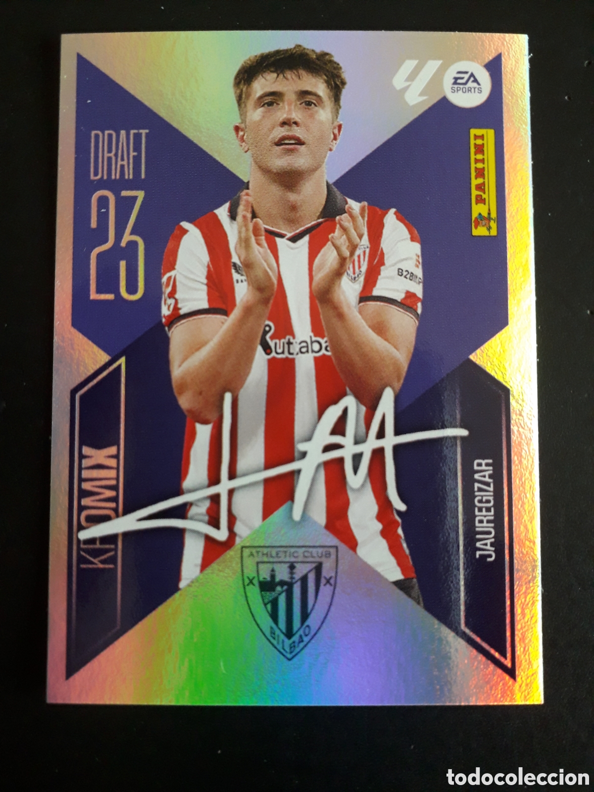 Cromos de f&uacute;tbol: JAUREGIZAR ATHLETIC DE BILBAO DRAFT 23 KROMIX N&deg; K11 ED ESTE 2026 2027 26 27 PEDIDO M&Iacute;NIMO 3&euro;
