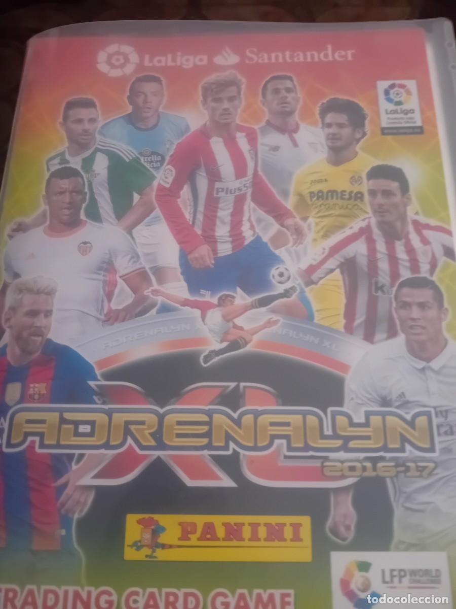 Cromos de f&uacute;tbol: Album Adrenalyn 16 17 completo