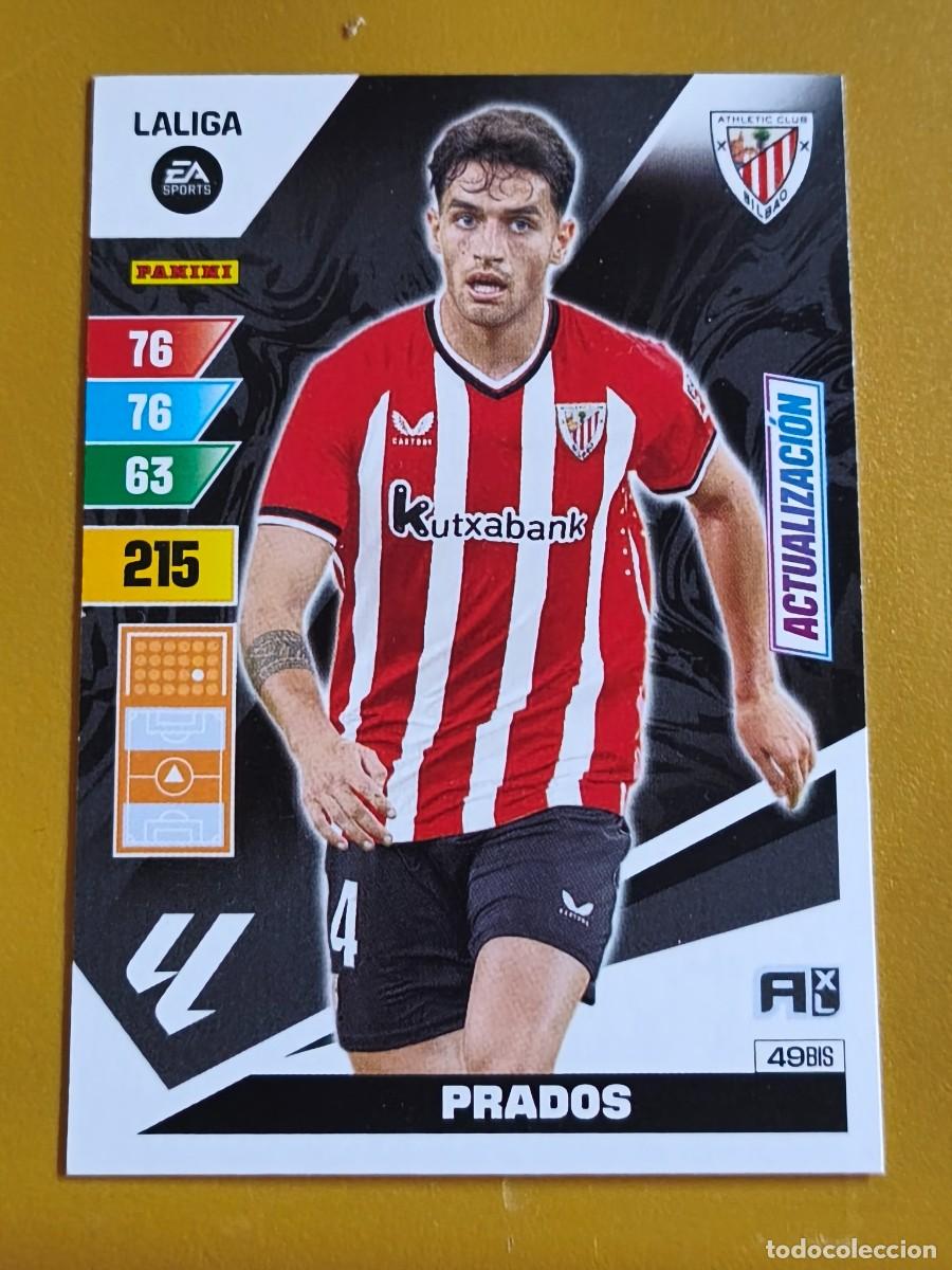 Cromos de f&uacute;tbol: prados, 2023 24 actualizacion