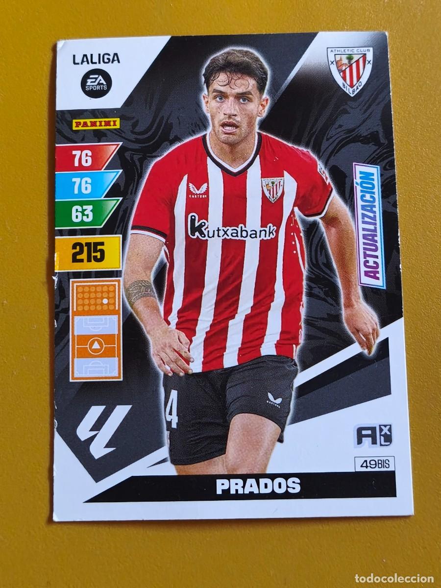 Cromos de f&uacute;tbol: prados, 2023 24 actualizacion