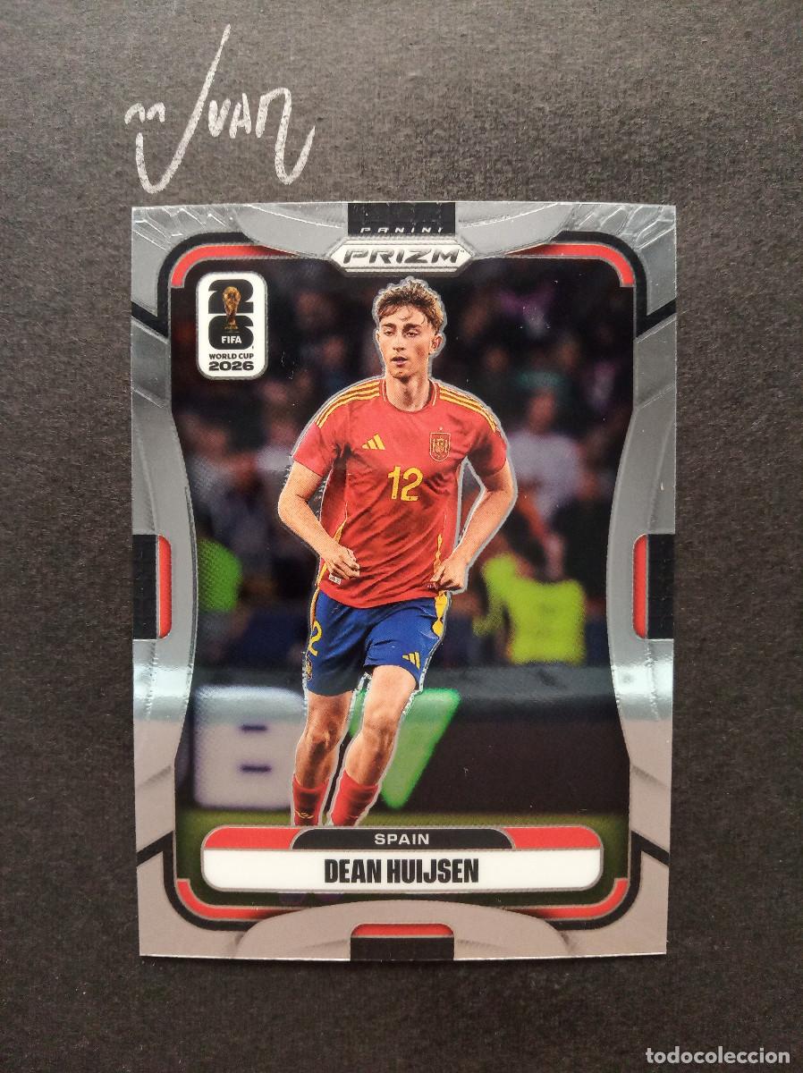 Cromos de f&uacute;tbol: N&ordm; 68 DEAN HUIJSEN ESPA&Ntilde;A REAL MADRID ⚽ PANINI &reg; PRIZM FIFA WORLD CUP 2026 MUNDIAL 25 26 NUEVO