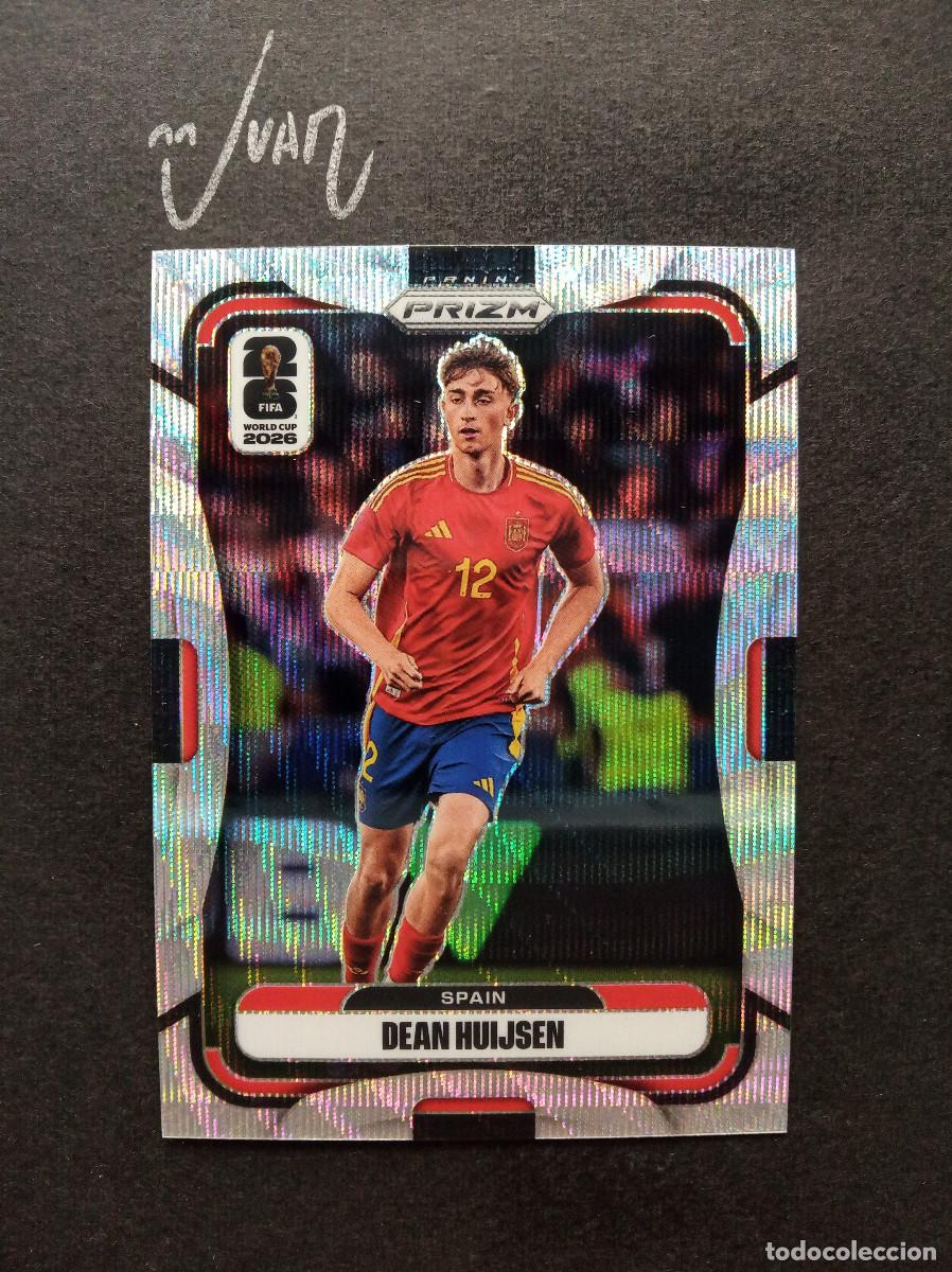 Cromos de f&uacute;tbol: N&ordm; 68 WAVE DEAN HUIJSEN ESPA&Ntilde;A REAL MADRID ⚽ PANINI &reg; PRIZM FIFA WORLD CUP 2026 MUNDIAL 25 26 NUEVO