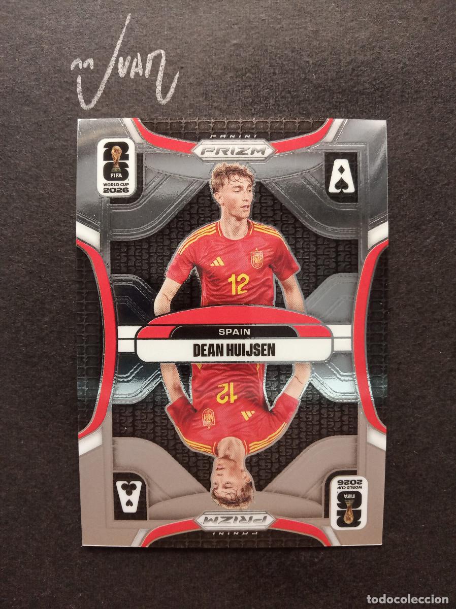 Cromos de f&uacute;tbol: N&ordm; 5 ACES DEAN HUIJSEN ESPA&Ntilde;A REAL MADRID ⚽ PANINI &reg; PRIZM FIFA WORLD CUP 2026 MUNDIAL 25 26 NUEVO