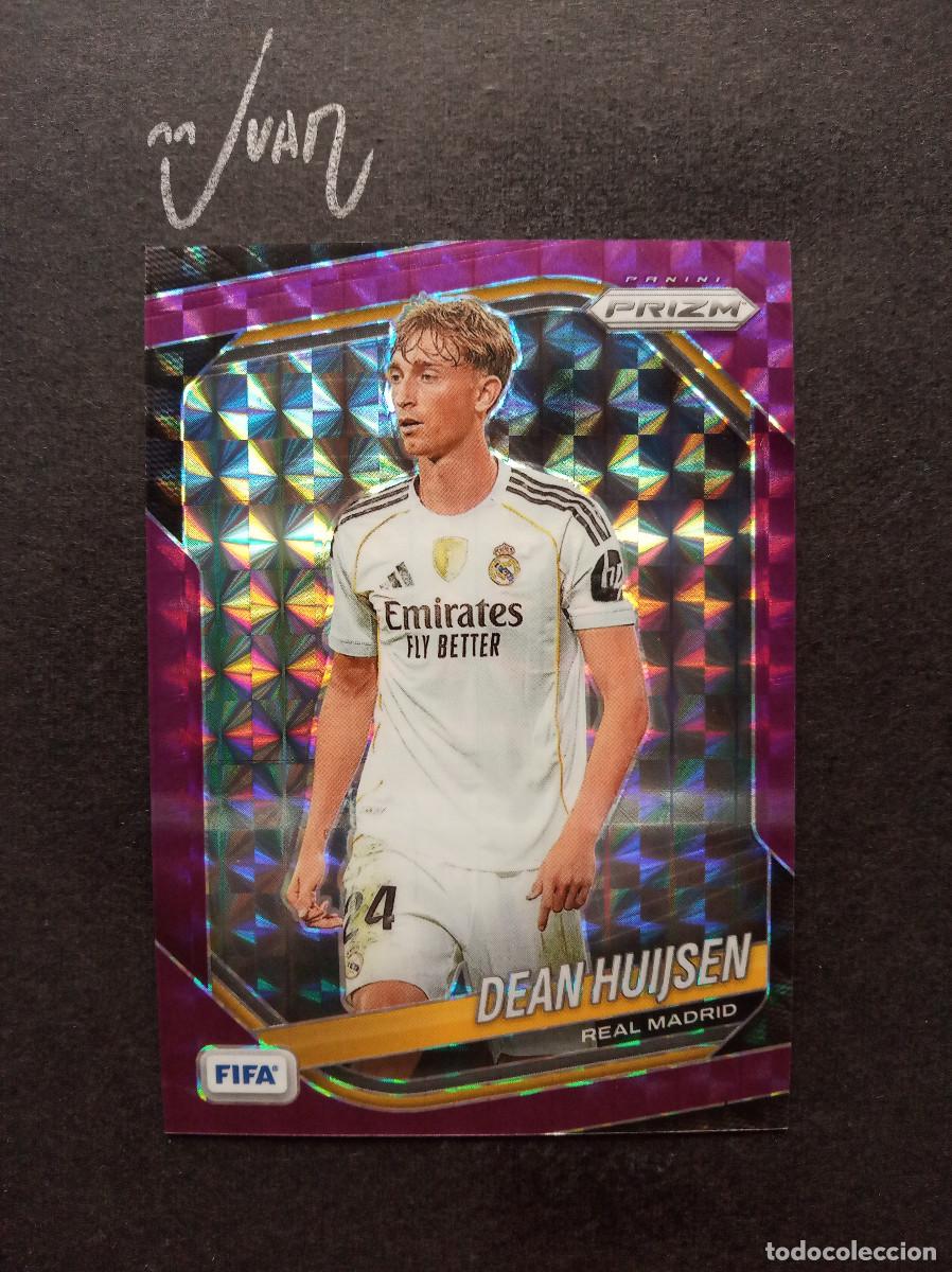 Cromos de f&uacute;tbol: N&ordm; 183 NUMERADA #/135 DEAN HUIJSEN REAL MADRID ⚽ PANINI &reg; PRIZM FIFA CLUB WORLD CUP 2025 2026 25 26