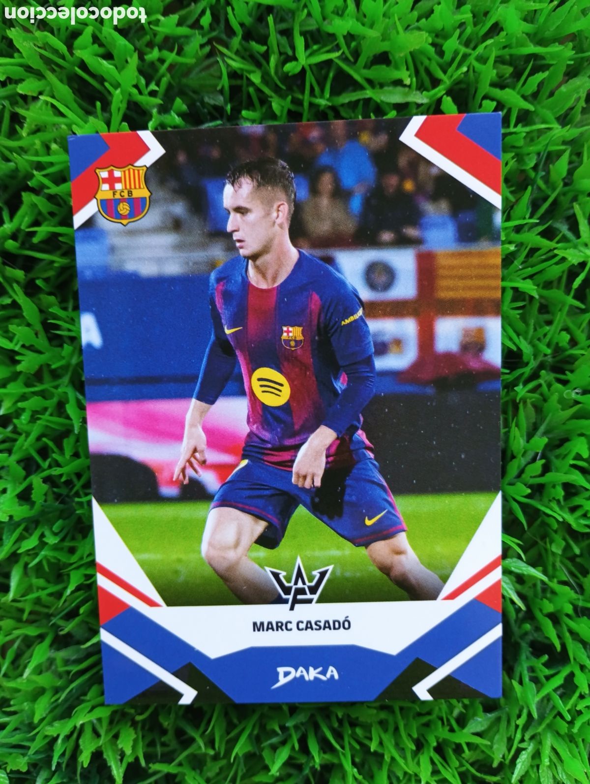 Cromos de f&uacute;tbol: Casado Barcelona Daka # 9-A