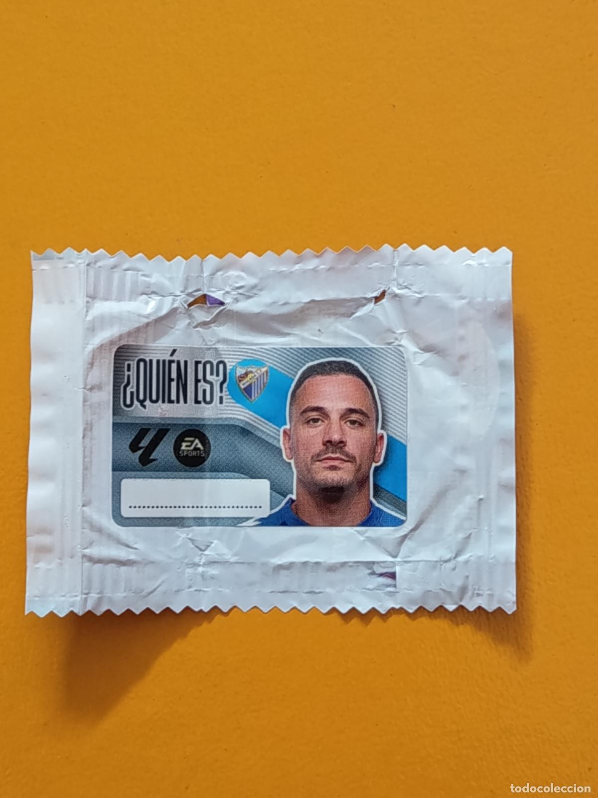 Cromos de f&uacute;tbol: M&Aacute;LAGA C.F. QUI&Eacute;N ES? CHICLE LIGA ESTE 2026-27