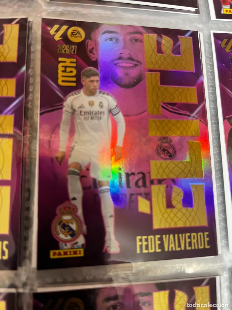 Cromos de f&uacute;tbol: MEGACRACKS MGK 2026 2027 26 27 PANINI N&ordm; 5 FEDE VALVERDE REAL MADRID ELITE