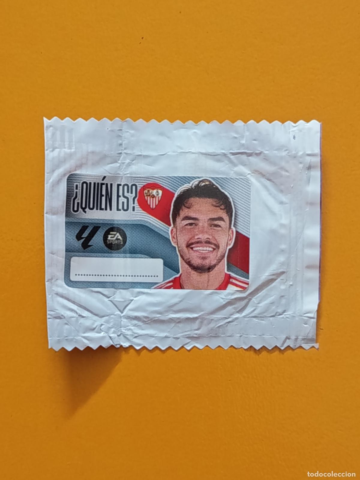 Cromos de f&uacute;tbol: SEVILLA F.C. QUI&Eacute;N ES? CHICLE LIGA ESTE 2026-27