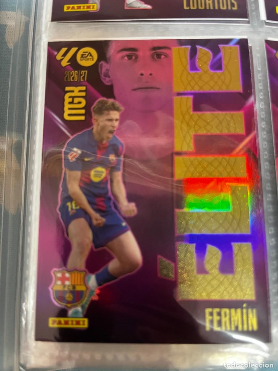 Cartes &agrave; collectionner de Football: MEGACRACKS MGK 2026 2027 26 27 PANINI N&ordm; 6 FERMIN BARCELONA ELITE