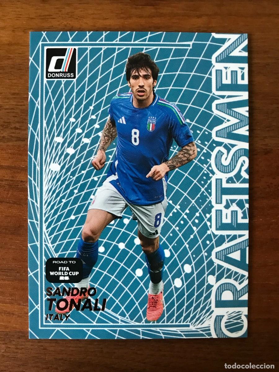 Cartes &agrave; collectionner de Football: SANDRO TONALI - ITALIA - CRAFTSMEN - PANINI DONRUSS ROAD TO WORLD CUP 2025 2026 25 26