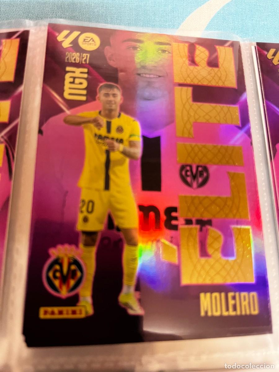 Football Stickers: MEGACRACKS MGK 2026 2027 26 27 PANINI N&ordm; 11 MOLEIRO VILLARREAL ELITE