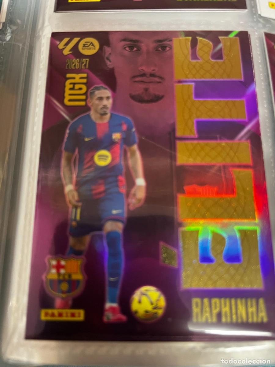 Figurine di Calcio: MEGACRACKS MGK 2026 2027 26 27 PANINI N&ordm; 16 RAPHINHA BARCELONA ELITE