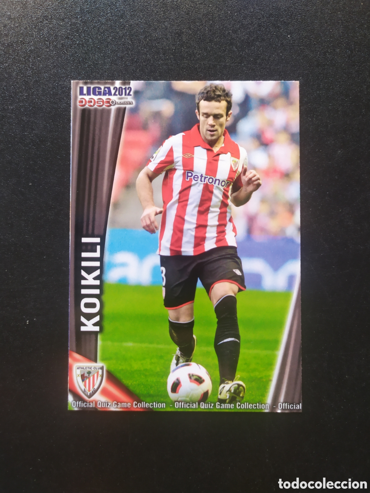 Cromos de f&uacute;tbol: Mundicromo fichas Liga 2011 2012 11 12 Koikili n&deg; 146 Athletic Bilbao