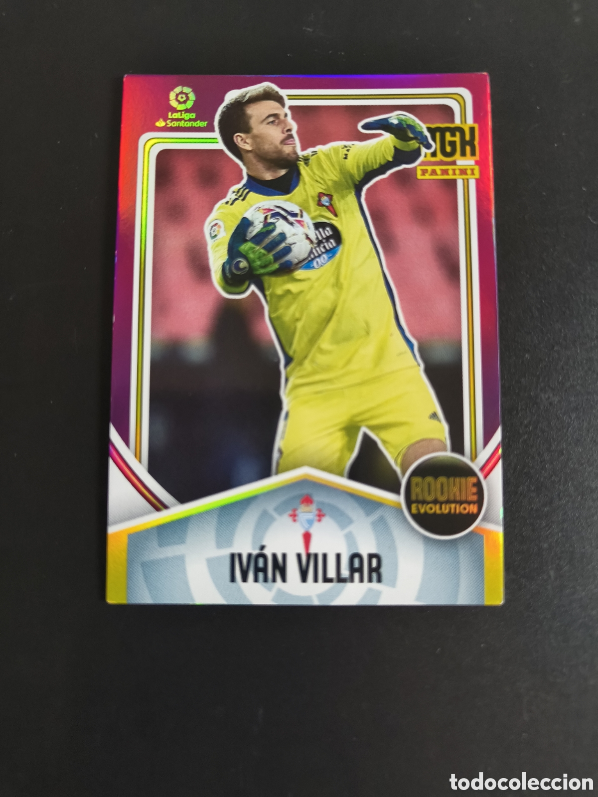Cromos de f&uacute;tbol: Megacracks 2021/22 391 Ivan Villar Rookie Evolution