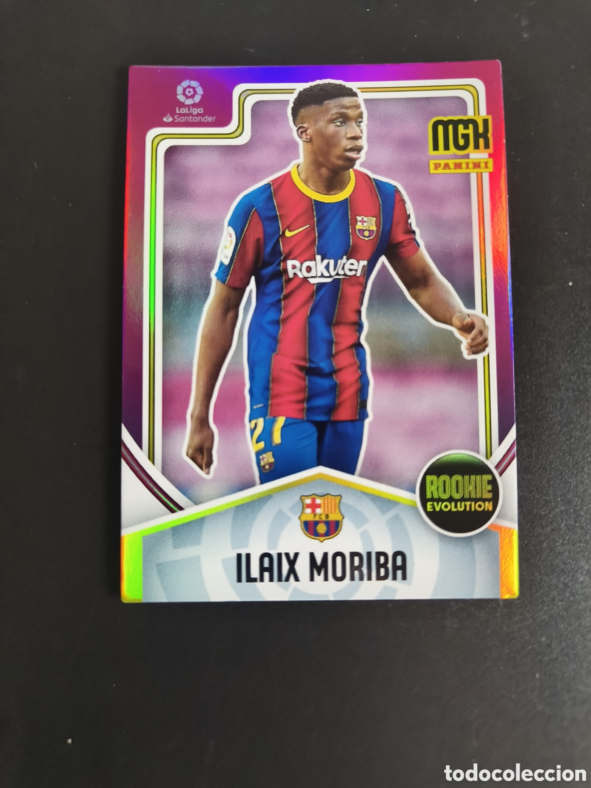 Cromos de f&uacute;tbol: Megacracks 2021/22 390 Ilaix Moriba Rookie Evolution