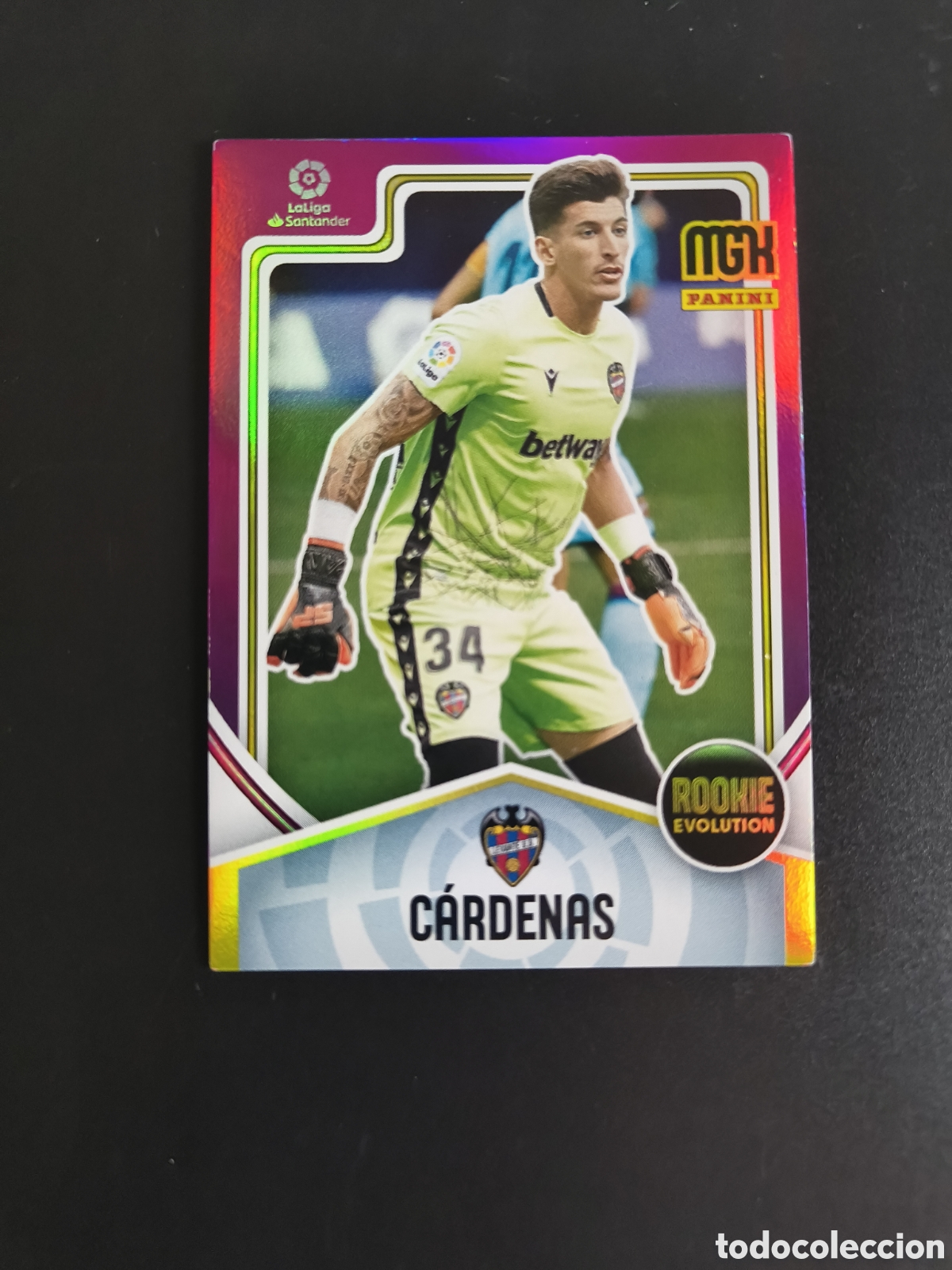Cromos de f&uacute;tbol: Megacracks 2021/22 385 Cardenas Rookie Evolution