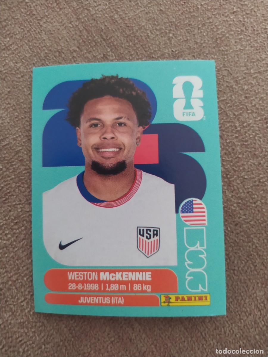 Cromos de f&uacute;tbol: USA 10 USA10 Weston McKENNIE Estados Unidos Mundial 2026 Panini