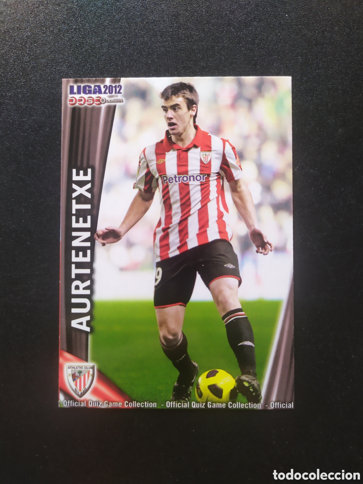 Cromos de f&uacute;tbol: Mundicromo fichas Liga 2011 2012 11 12 Aurtenetxe n&deg; 150 Athletic Bilbao